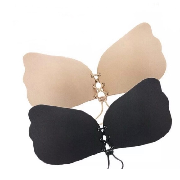 2 pack invisible silicone breathable strapless Bra - Picture 3 of 9